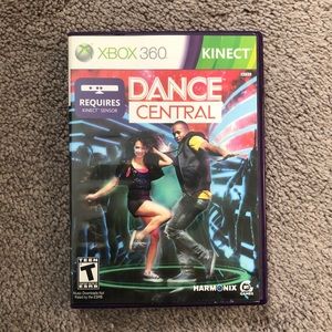 Dance central xbox 360 Case Only